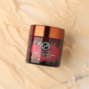 Smooth-Sorbet | Oil-Free Face Gel Crème | For Apparent Wrinkle-Filling Effect, Clarity, Smoothness & Hydration Lotion & Moisturizer A Modernica Naturalis