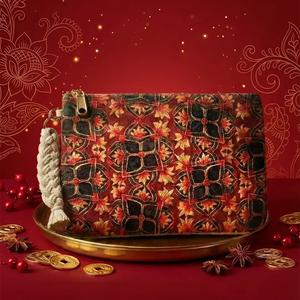 iYURA Madhubani Keepsake pouch [Limited Edition] - Prosperity