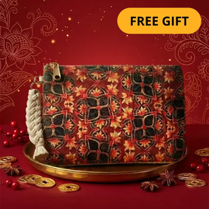 iYURA Madhubani Keepsake pouch [Limited Edition] - Prosperity