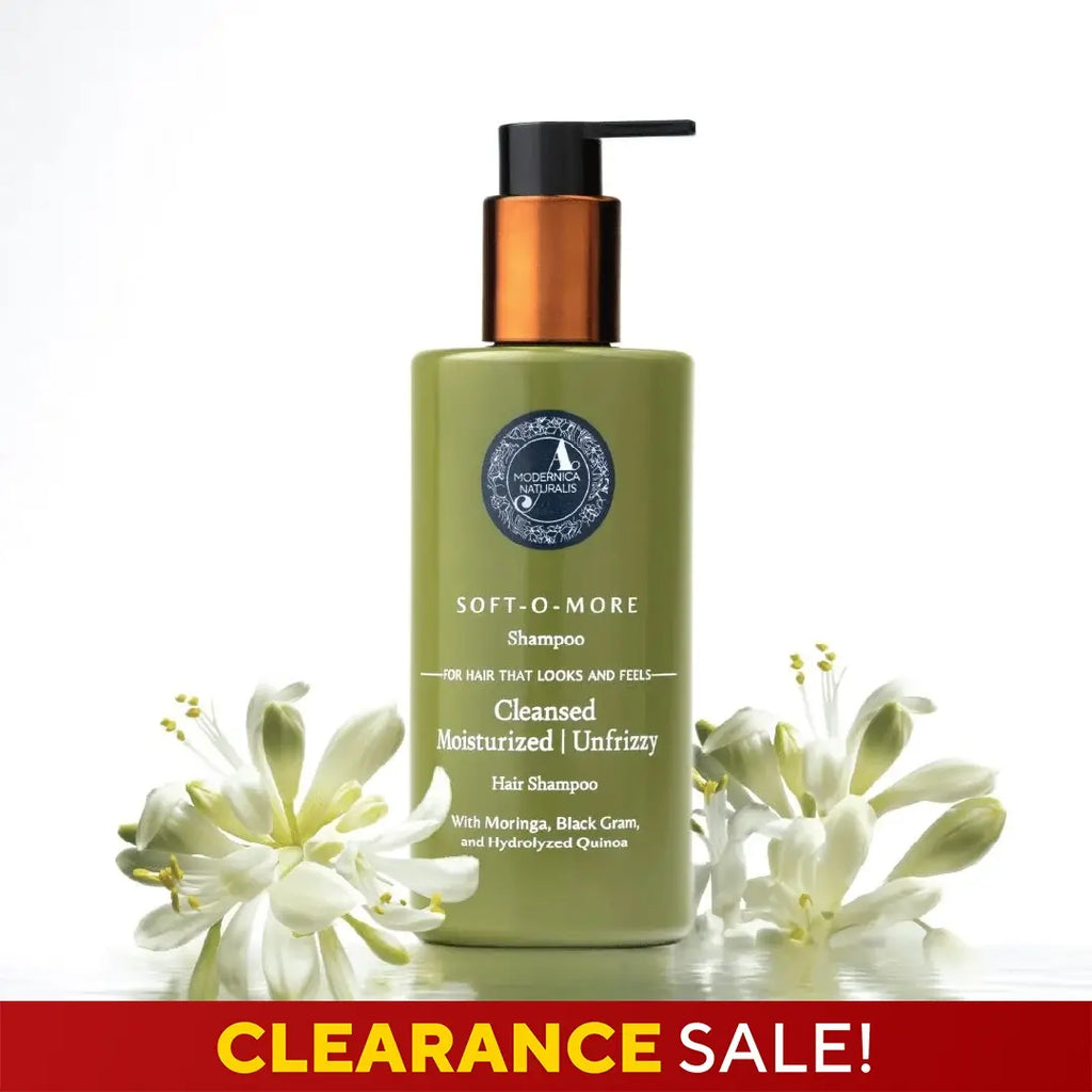 Soft-O-More Shampoo – Cleanses, Moisturizes, Unfrizzes the look of Dry, Dull, Damaged or Aging Hair – Ultra-Hydrating Formula with Moringa, Gotu Kola and Black Gram – Best Shampoo For Damaged, Frizzy Hair