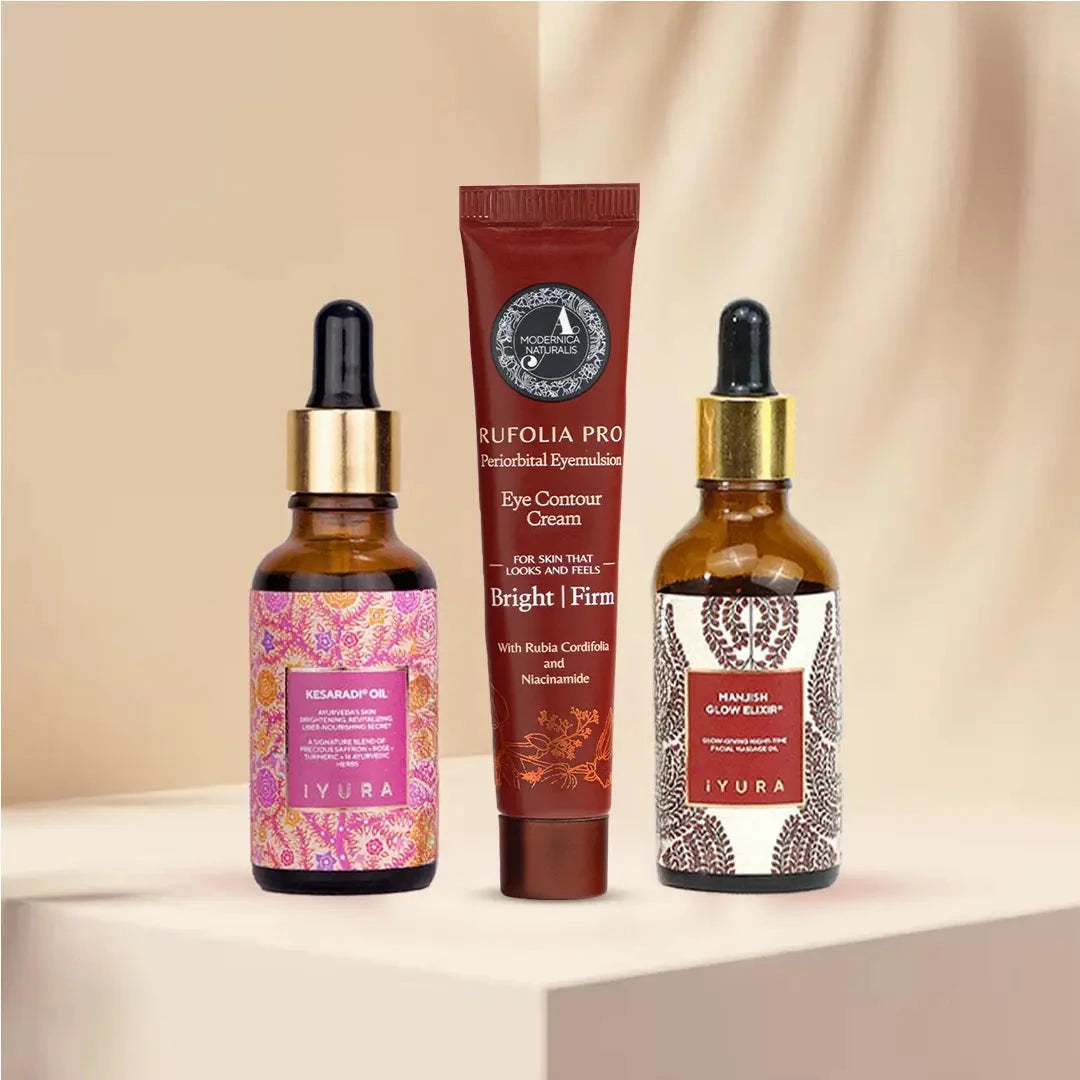 AyurBright Face Revitalization Kit with Pro Beauty set The Ayurveda Experience 