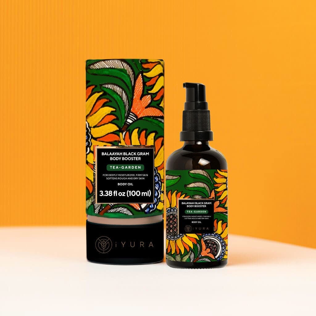 Balaayah Black Gram Body Booster - Tea-Garden Blend Body Oil iYURA 