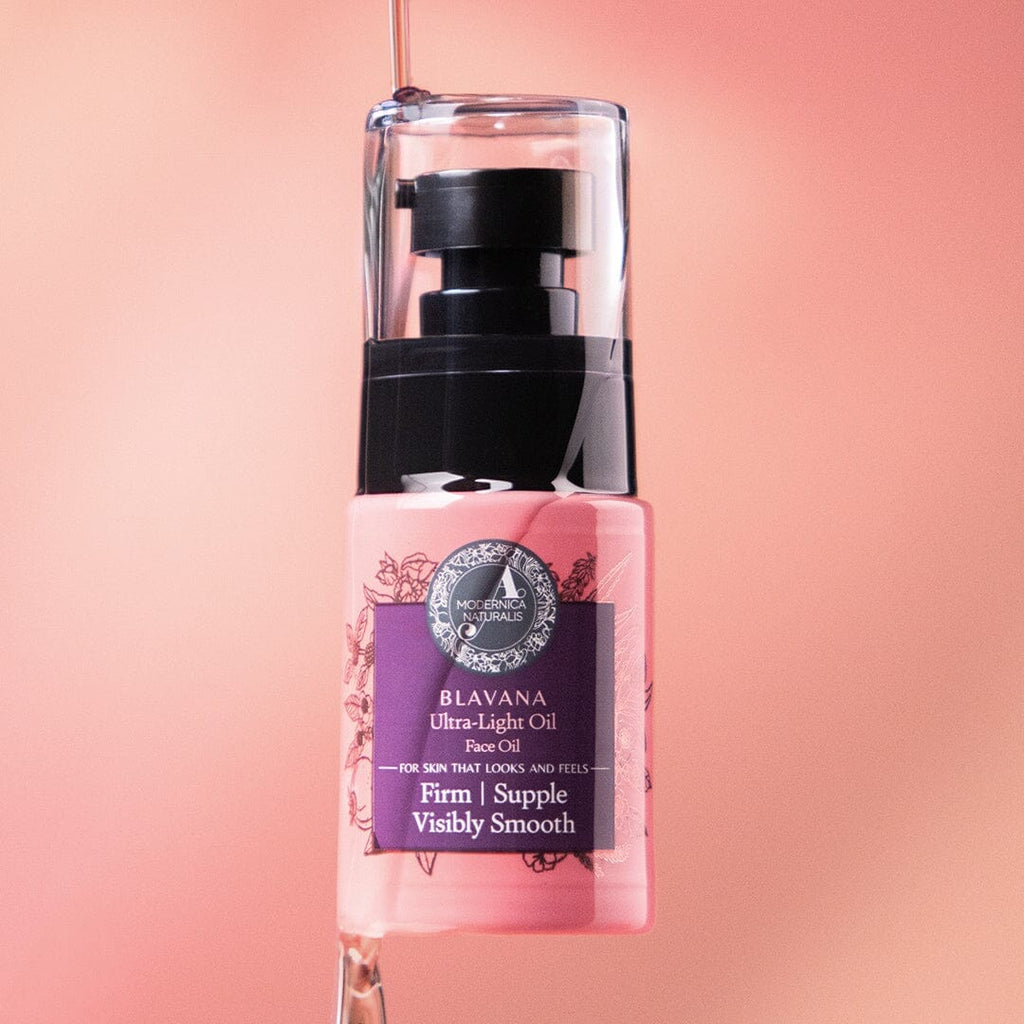 Blavana Ultra-Light Face Oil | Moisturizes, Softens, Firms Dry, Aging, Crepey Skin - Revolutionary Formula with Black Gram – Best Face Oil for Firm, Supple and Smooth Looking Skin – With Clinically Tested Ingredients Face oil A Modernica Naturalis 
