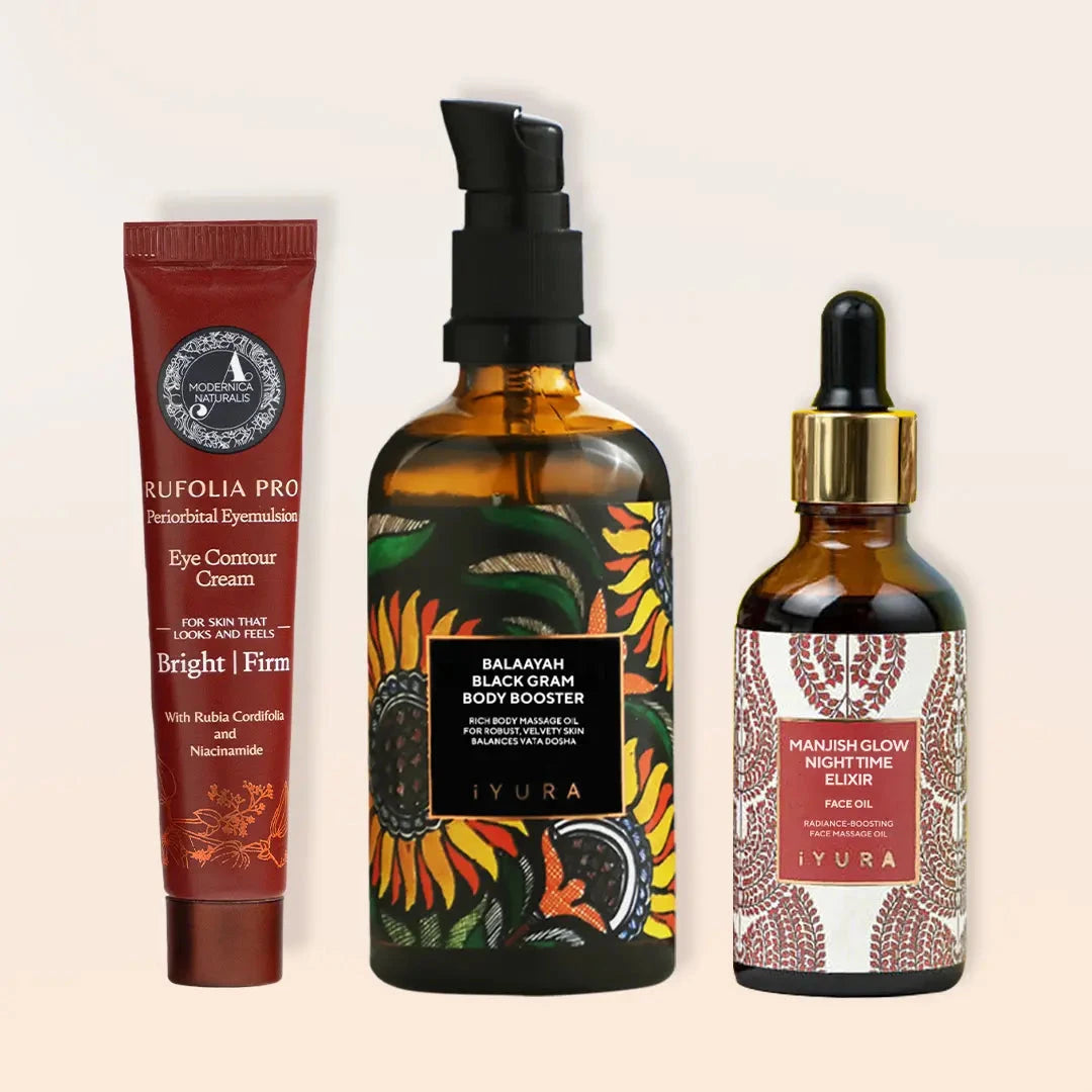 Blissful Bestsellers Bundle with Pro Beauty set The Ayurveda Experience 