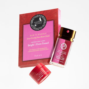 Dim N Dazzle Complete Even-Tone & Glow Trio Beauty set A Modernica Naturalis 