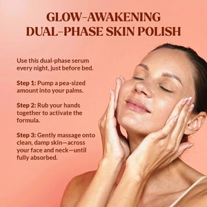 Dim N Dazzle Gel-to-Milk Skin Polish Face Serum – Even-tones and Plumps for Glassy, Polished looking skin – Enriched with Banafsha and Western Dock Plant – Best Double Serum for Polished, Plumped, Glassy-Smooth Skin Serum A Modernica Naturalis 