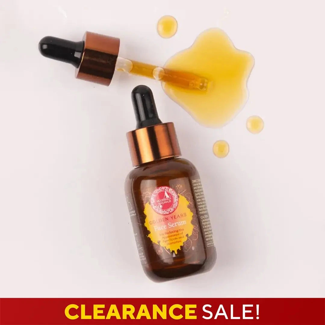 Golden Years - Face Serum For Age Spots, Clear Complexion & Unwrinkled-Appearance 🎁🎁 Face Serum A Modernica Naturalis 