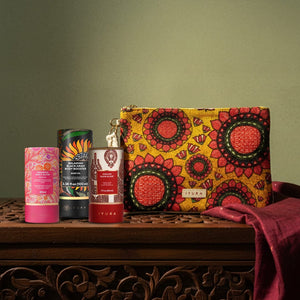 iYURA Madhubani Keepsake pouch [Limited Edition] - Abundance singleton_gift The Ayurveda Experience 