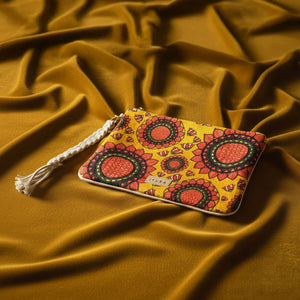 iYURA Madhubani Keepsake pouch [Limited Edition] - Abundance singleton_gift The Ayurveda Experience 