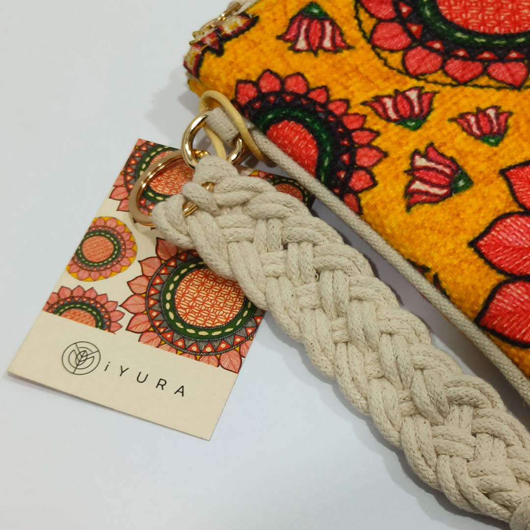 iYURA Madhubani Keepsake pouch [Limited Edition] - Abundance singleton_gift The Ayurveda Experience 