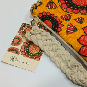 iYURA Madhubani Keepsake pouch [Limited Edition] - Abundance singleton_gift The Ayurveda Experience 