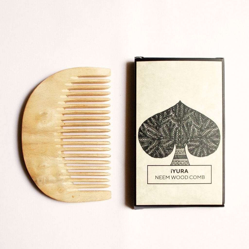 🎁 iYURA Neem Wood Comb (100% off) iYURA 