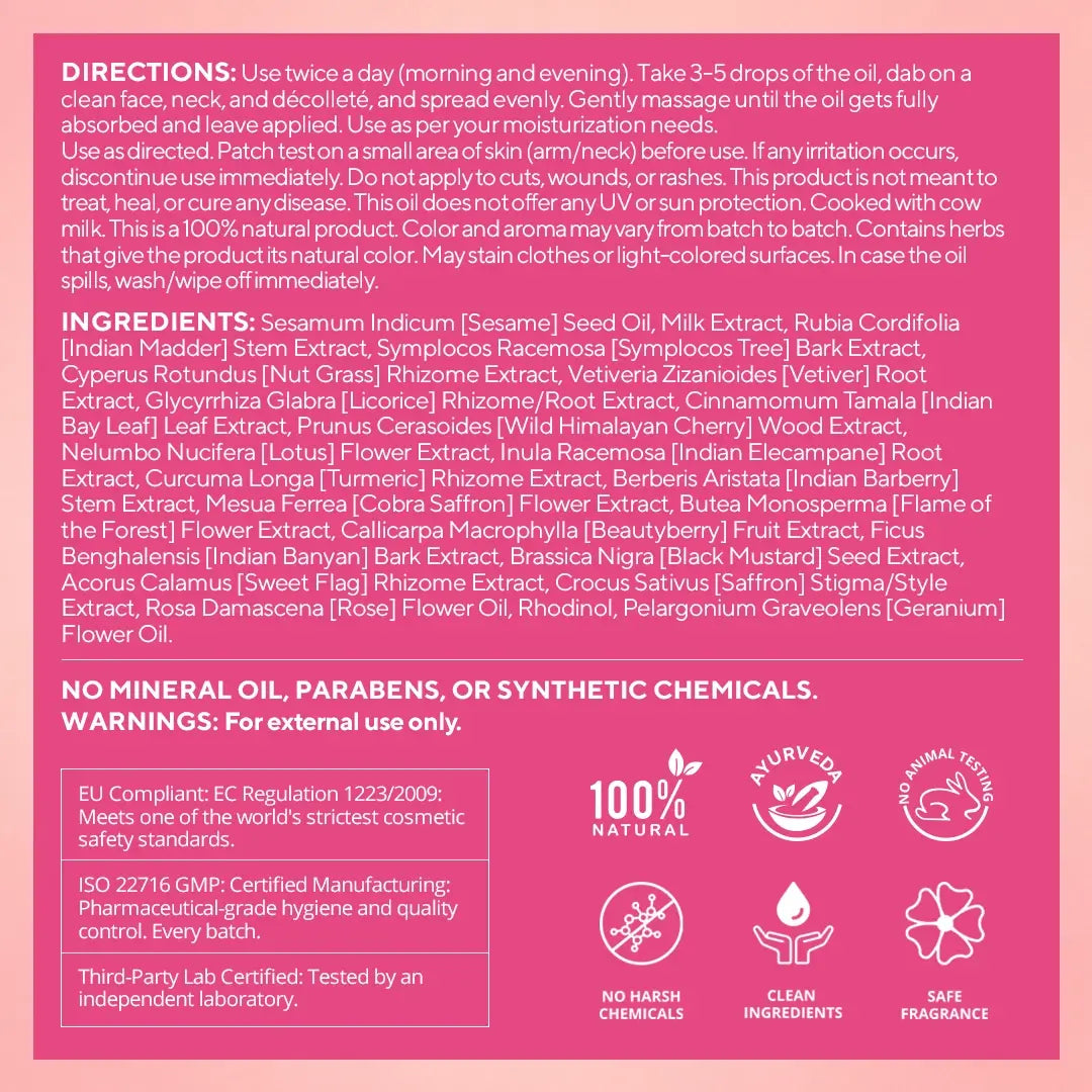 Non-greasy · Absorbs fast · Lightweight