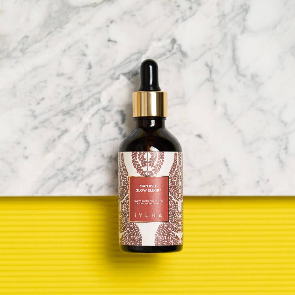 Manjish Glow Elixir - Ayurvedic Night-Time Face Oil 🎁🎁 Night-time face oil iYURA 