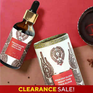 Manjish Glow Elixir - Ayurvedic Night-Time Face Oil 🎁🎁 Night-time face oil iYURA 