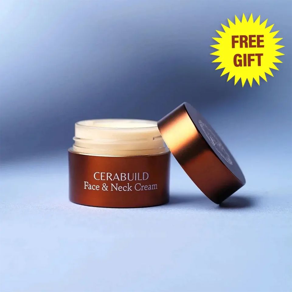 Mini Cerabuild Face and Neck Cream - Restore & Protect Your Skin's Lost Moisture with Phyto-Ceramides. singleton_gift A Modernica Naturalis 