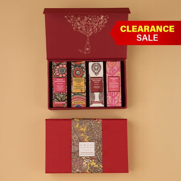 Mini Face Oil Set – 4 Ayurvedic Face Oil Minis Trial Kit iYURA 