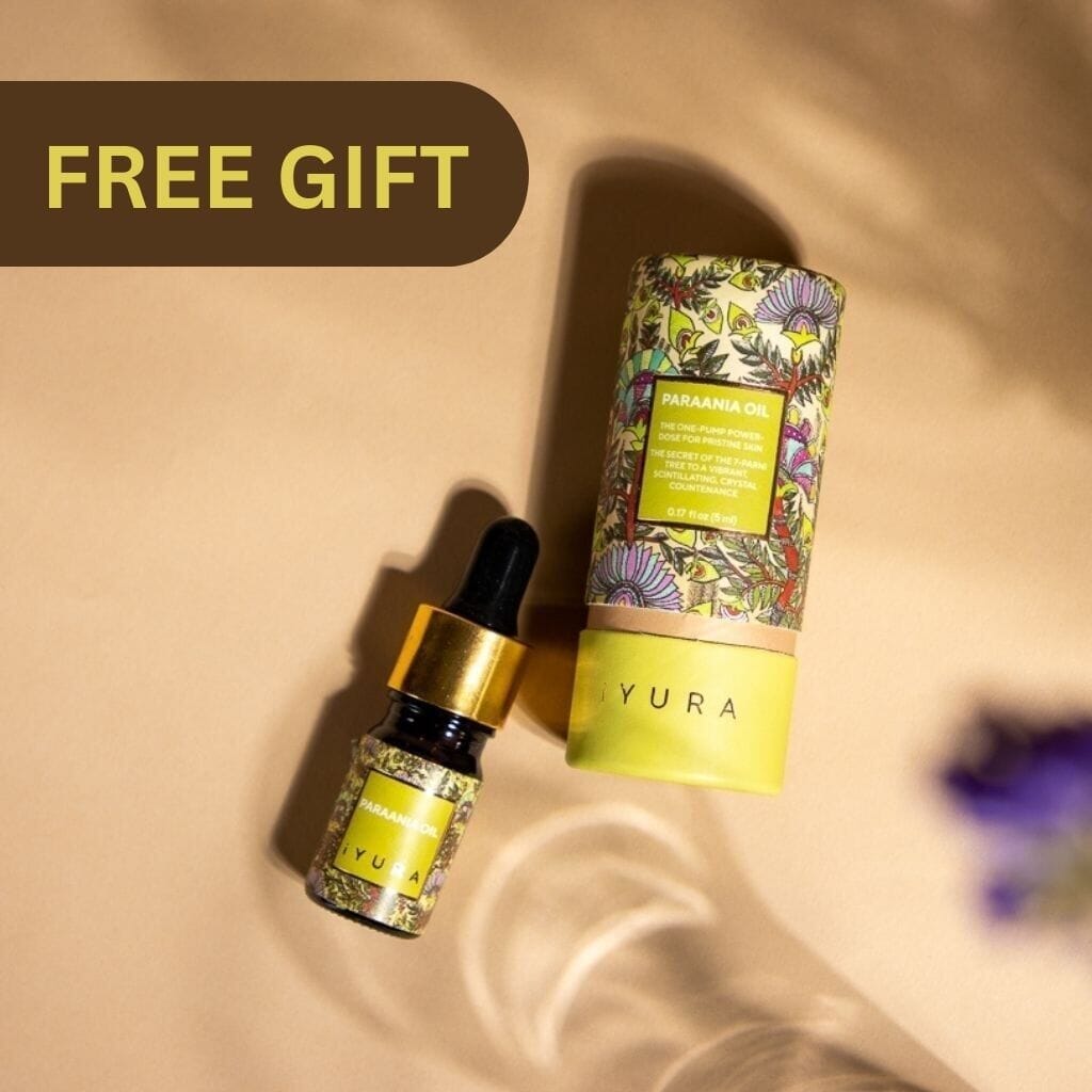 Mini Paraania Face Oil for Dark Spots - Best Face Moisturizer for Acne-Prone Skin, Blackheads, Uneven Skin Tone singleton_gift iYURA 