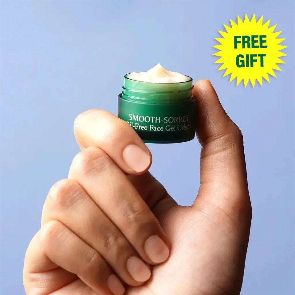 Mini Smooth-Sorbet - Oil-Free Face Gel Crème - For Apparent Wrinkle-Filling Effect, Clarity, Smoothness & Hydration.. Lotion & Moisturizer A Modernica Naturalis 