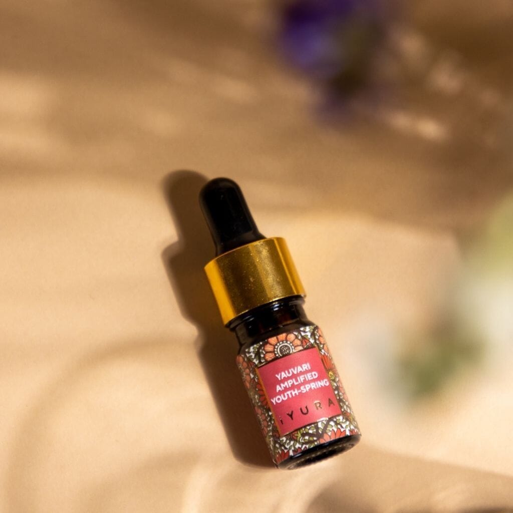 Mini Yauvari Amplified Youth Spring | Best Face Moisturizer for Dry, Aging or Mature Skin | Face oil iYURA 
