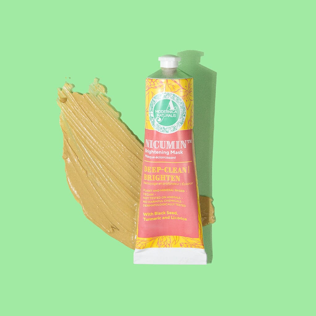 Nicumin Brightening and Even Toning Face Mask - With Black Seed, Turmeric and Licorice Face Mask A Modernica Naturalis 
