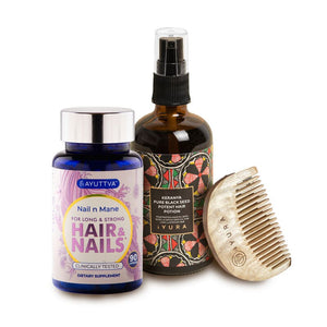 THE ESSENTIAL HAIR CARE DUO Beauty set The Ayurveda Experience 