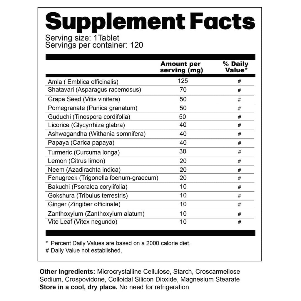 TonEQ - Ayurvedic supplement with Amla, Licorice & other ancient herbs to support Even-Toned, Brightened and Healthy looking skin SG Supplements Ayuttva 