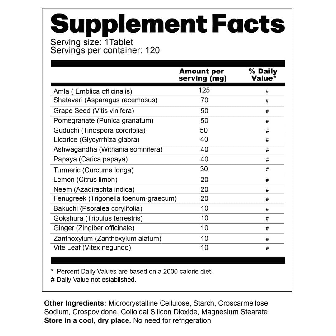 TonEQ - Ayurvedic supplement with Amla, Licorice & other ancient herbs to support Even-Toned, Brightened and Healthy looking skin SG Supplements Ayuttva 