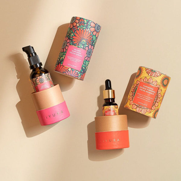 Yauvari Amplified Youth Spring and Turmerisa Double-Turmeric Facial Es ...